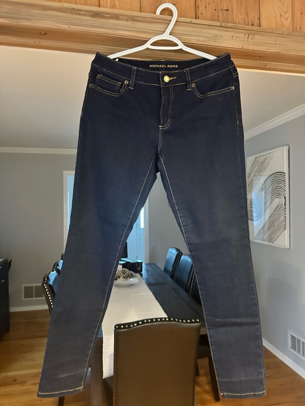 Michael Kors Skinny Jeans Blue Indigo - Picture 5 of 5